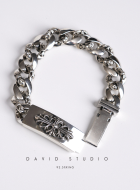 david925纯银尅罗心高逼格手链