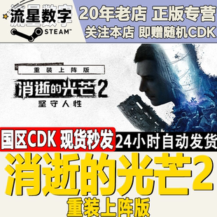 光芒2 重装 Light 国区KEY Dying 消逝 消光2 Steam正版 上阵版