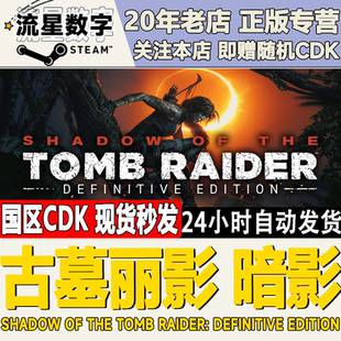 steam国区KEY古墓丽影暗影11 终版 Shadow of the Tomb Raider