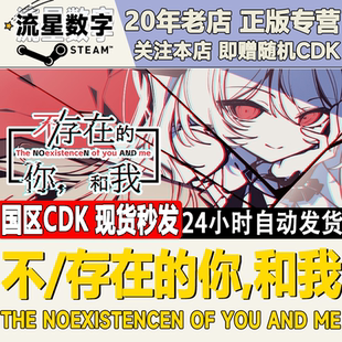 激活码 Steam正版 你和我 不存在 CDKEY现货 国区KEY