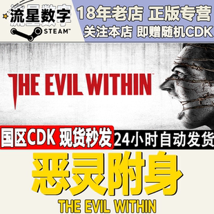 Steam正版国区KEY The Evil Within 恶灵附身1 恶灵附身2