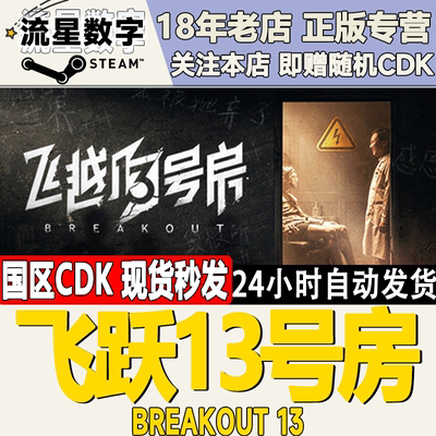 Steam飞跃十三号房国区KEY现货