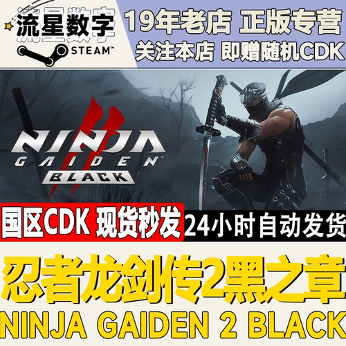 Steam正版忍者龙剑传2黑之章