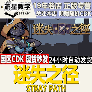 国区KEY 激活码 迷失之径 Path CDKEY 迷失之境Stray Steam正版