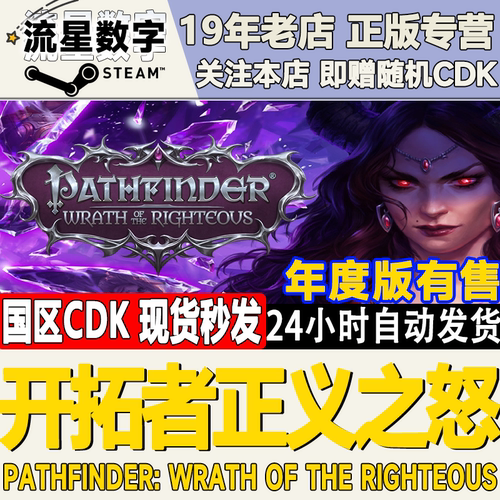 Steam正版开拓者正义之怒国区