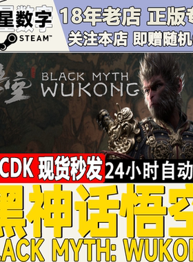 黑神话悟空 黑猴 steam正版国区CDKEY现货秒发