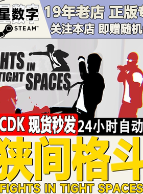 Steam正版国区KEY 狭间格斗 Fights in Tight Spaces 激活码现货