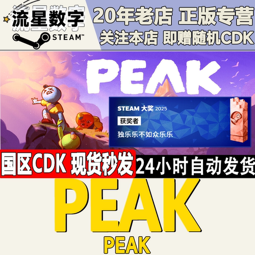 Stesm正版国区CDKEY PEAK 拉我一把 激活码CDKEY
