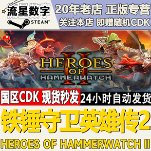 Steam正版国区铁锤守卫英雄传2Heroes of HammerwatchII激活码CDK