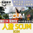 人渣CDKEY Steam正版 人渣全球CDK 人渣激活码 SCUM 国区KEY 人渣