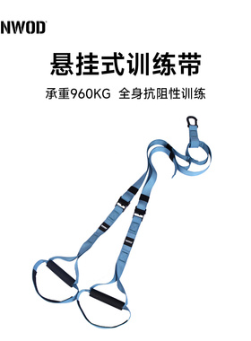 IRONWOD悬挂训练带拉力带弹力绳力量腹肌阻力带家用练胸肌练背trx