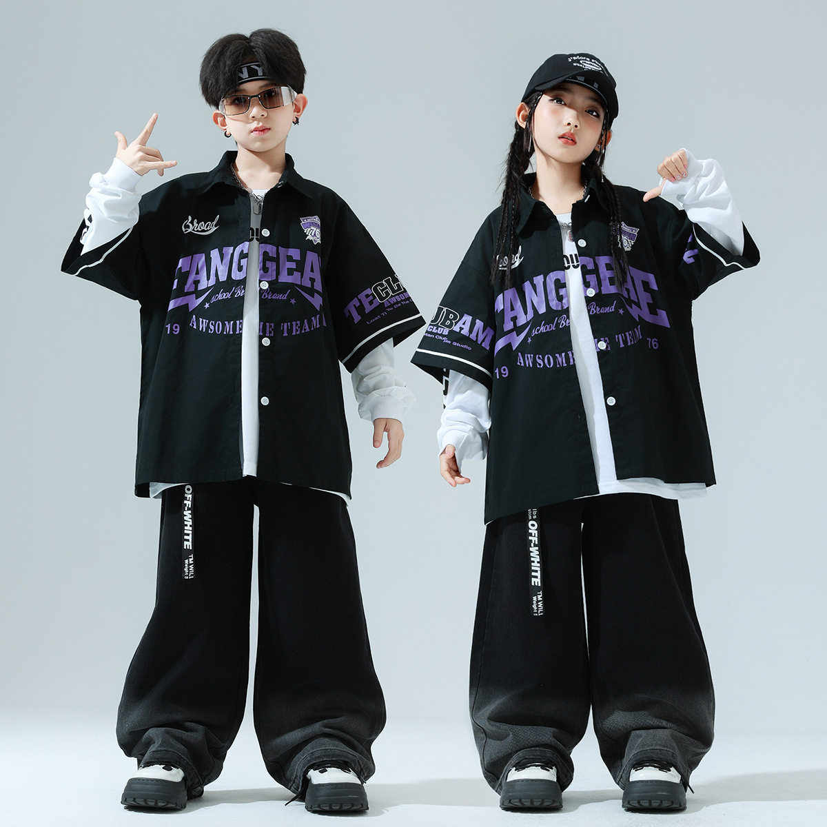 儿童街舞嘻哈演出服酷帅潮服少儿hiphop男女童爵士舞架子鼓表演服,童装/婴儿装/亲子装,儿童演出服,淘宝优惠券,粉丝福利购,淘宝优惠卷