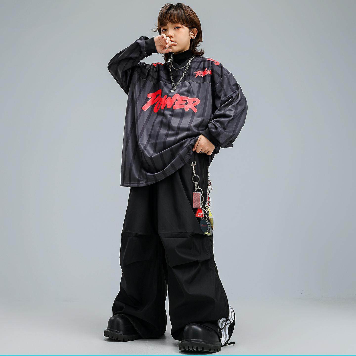 街舞儿童潮服男童美式嘻哈运动套装女童酷帅少儿hiphop街舞演出服,童装/婴儿装/亲子装,儿童运动套装,淘宝优惠券,粉丝福利购,淘宝优惠卷