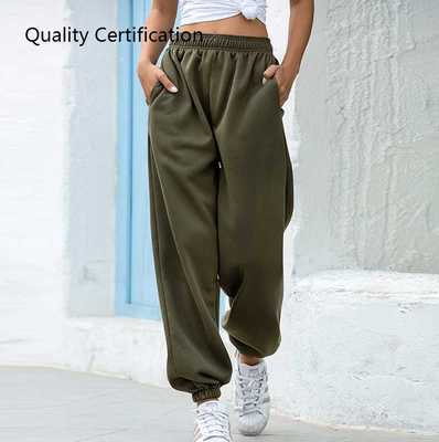 Hip Hop High Waist Pants Baggy Trousers Joggers Women S-XXL
