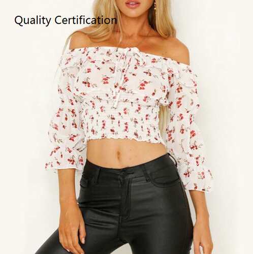 omen Blouses Ladies Crop Tops For Women Clothes