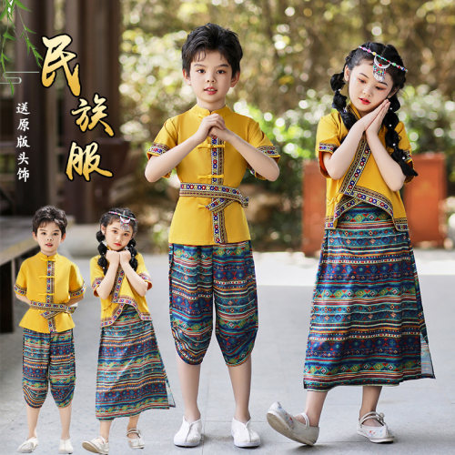 新款傣族舞蹈西双版纳表演服饰