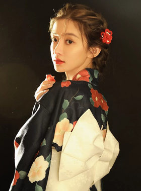 和服女改良中国风神明少女和服日系日本正装传统影楼写真摄影服装