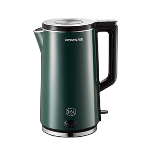 九阳电热水壶家用保温一体烧水壶自动断电开水煲恒温不锈钢电水壶