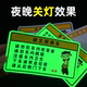 夜光请保持车内卫生请勿吃零食温馨提醒乘客注意请勿拖鞋 汽车贴纸