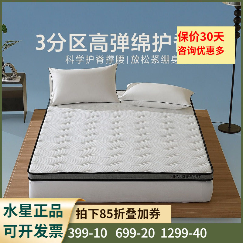 三区护脊·高弹绵卧室榻榻米垫子