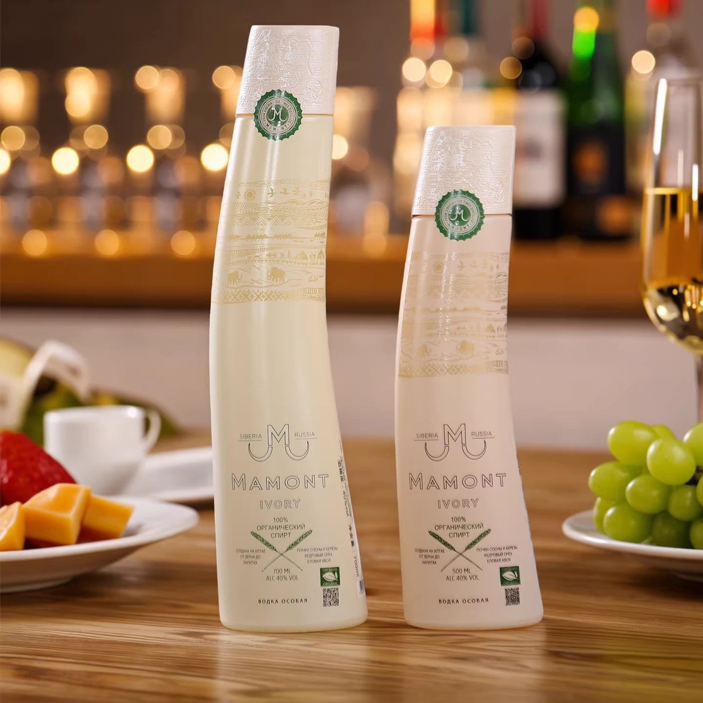 俄罗斯原瓶进口猛犸象伏特加酒40度白酒聚会送礼礼盒饮品保真高端