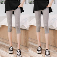 Modal 5-inch, 7-inch, 8-inch pants for women's summer, thin, elastic, high-waisted, chubby girls, mid-calf pants, large size tight safety pants thumbnail 7