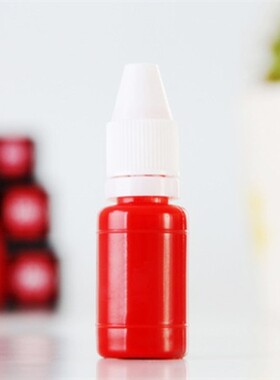 20瓶快干印油10ml红色印章油快干速干印油印章印泥蓝色印台补充墨