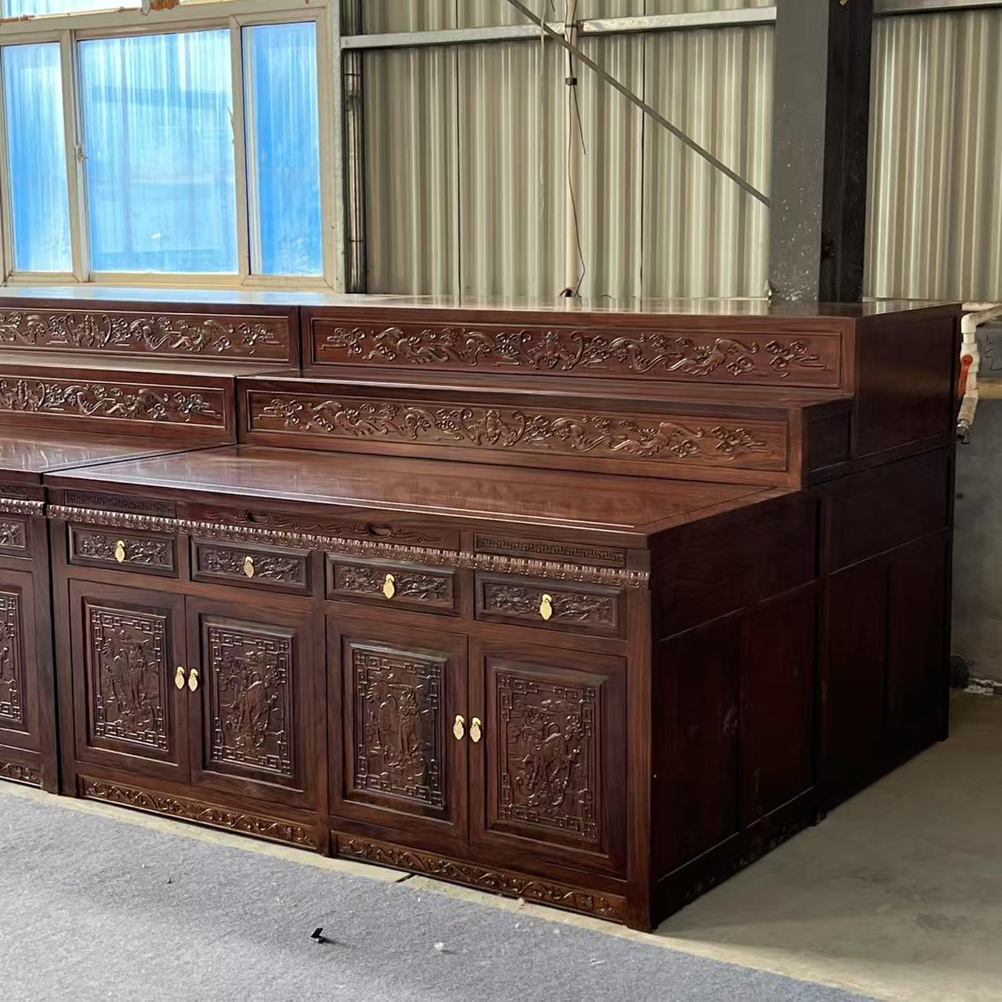 实木供桌北方老榆木佛堂香案佛龛