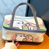 可爱卡通饭盒袋防水手提便当包上班族学生午餐带饭小学生午餐袋子