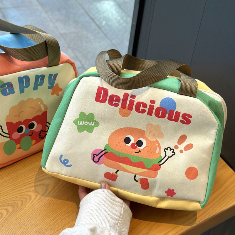 汉堡保温饭盒袋便当包