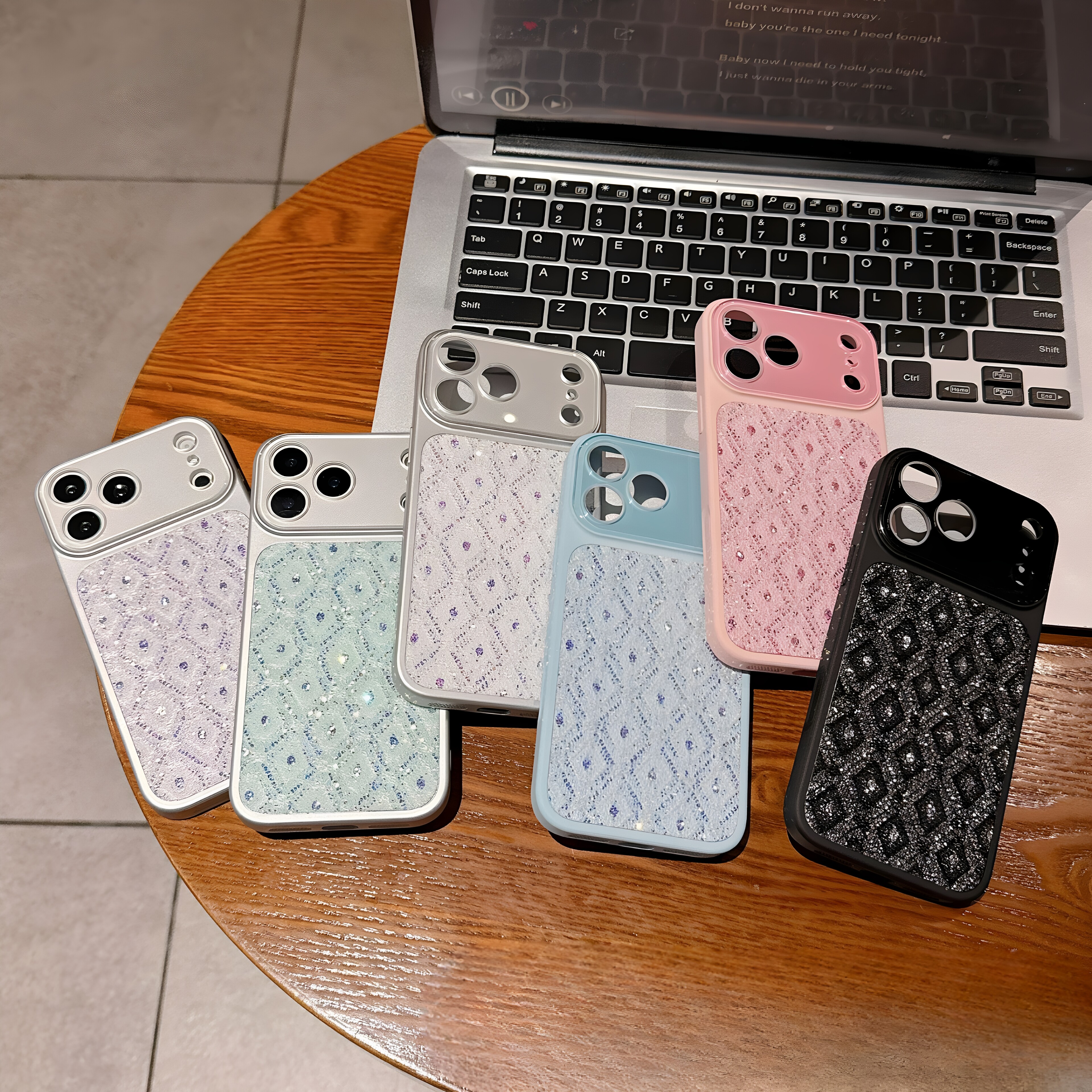 新款轻奢闪钻秒变17适用iPhone17promax亚马逊外贸集运专供苹果16promax手机壳iPhone15pro新款17pro全包边14