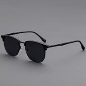 潮流遮阳太阳镜配度数学生夏季 新款 户外近视墨镜男护眼时尚 百搭潮