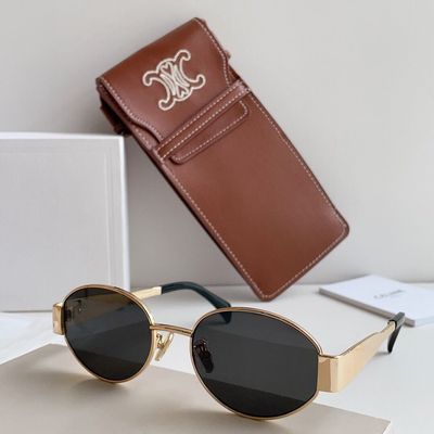 新款复古凯旋墨镜女40235猫眼高级感颜值防紫外线防晒太阳镜ins