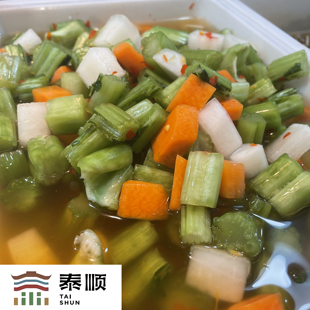 拌芥菜梗 250克 泡菜鲜味芥菜l萝卜 泰顺特产第一店 开胃冷菜即食