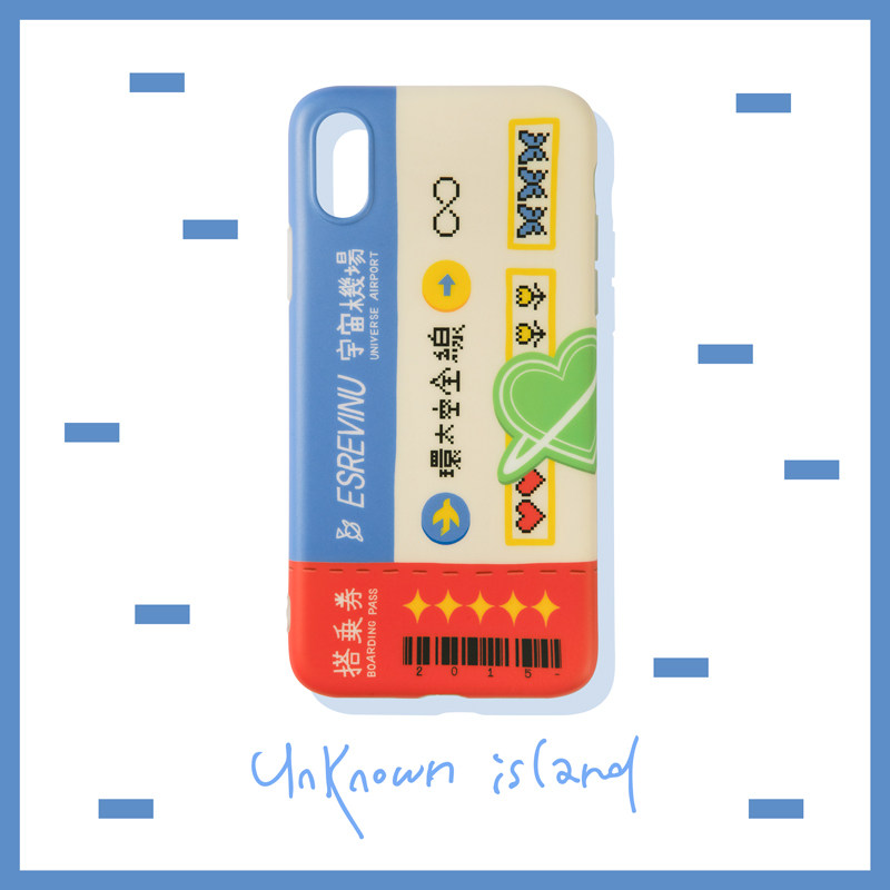 unknown island「环太空全线」原创设计适用于苹果iphone12船票
