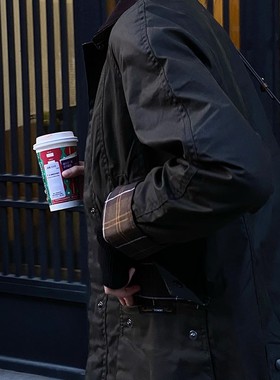 正品授权英国Barbour Beadnell女ashby钟小姐涂蜡油蜡夹克外套