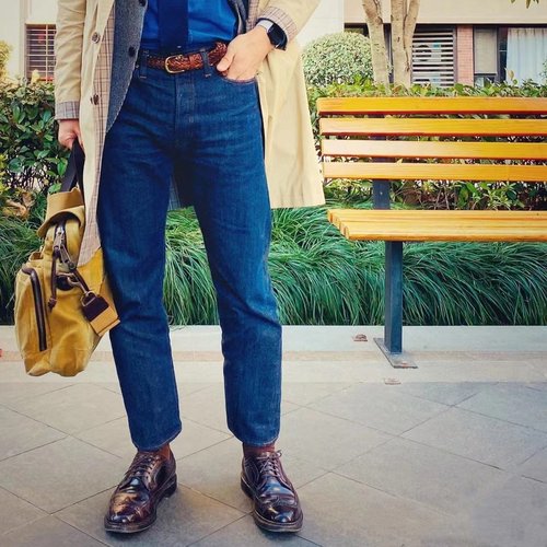 日本RESOLUTE710林芳亨牛仔裤