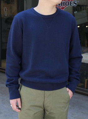 德国Merz b.schwanen小天鹅CSW28纯棉套头运动长袖圆领休闲卫衣