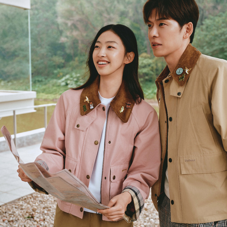 英国Barbour Cropped Beadnell复古短款无蜡夹克 巴恩风外套女