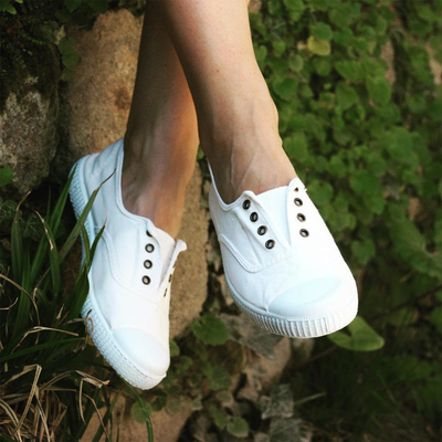 NaturalWorld一脚蹬帆布鞋