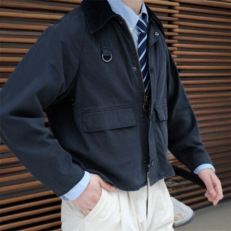 Barbourslspey日版无蜡夹克男