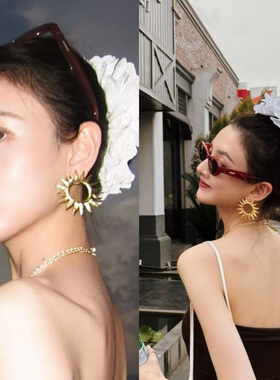 赵露思同款 GOOD SQUISH蕾丝法式慵懒风高级感大肠发圈真丝发饰女