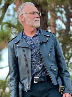 美产Schott NYC肖特经典斜拉款阉牛皮摩托机车摇滚皮衣夹克#618