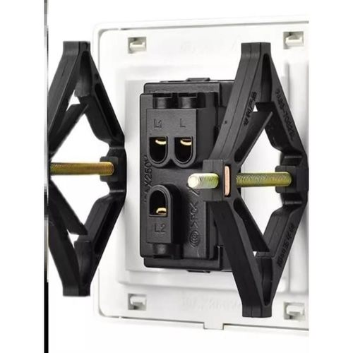 固定面墙插座卡扣丝底底盒固定器墙面面板电源支架开关内盒渐