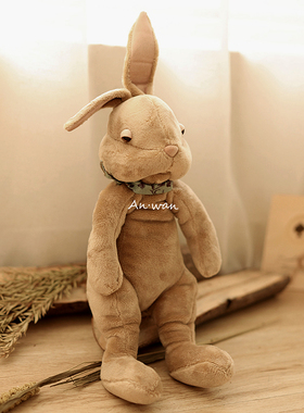 安晚 婴儿安抚玩偶兔子可入口啃咬宝宝睡觉毛绒玩具生日礼物公仔