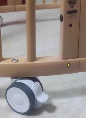 适用stokke sleepi v2 v3婴儿床童床滚轮轮子床轮五金螺丝配件