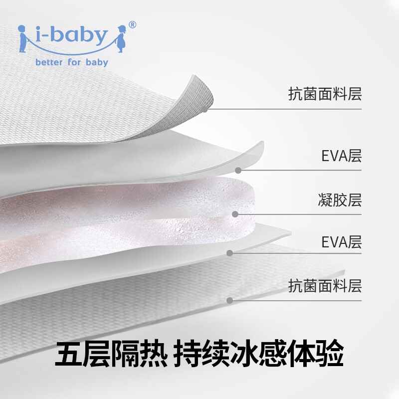 ibaby冰珠婴儿车凉垫 宝宝坐垫夏季通用透气儿童安全座椅餐椅凉席