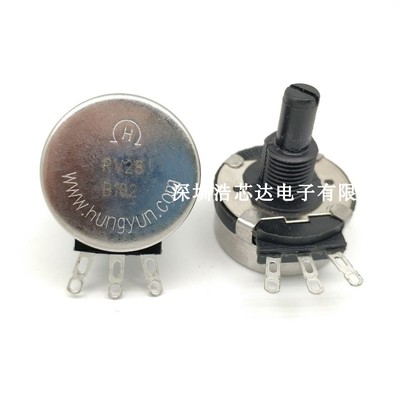 全新电焊机单联旋钮电位器RV28P-B102 替代WTH118-2W-1K RV28B102