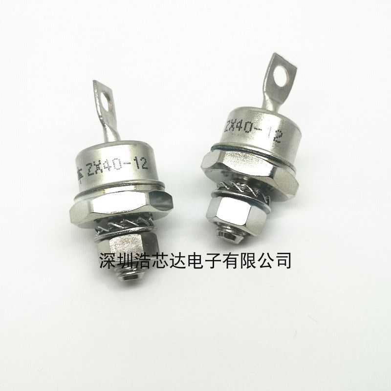 无刷柴油发电机螺旋整流二极管ZX25A-12 40A50A70A 1200V 螺纹6MM