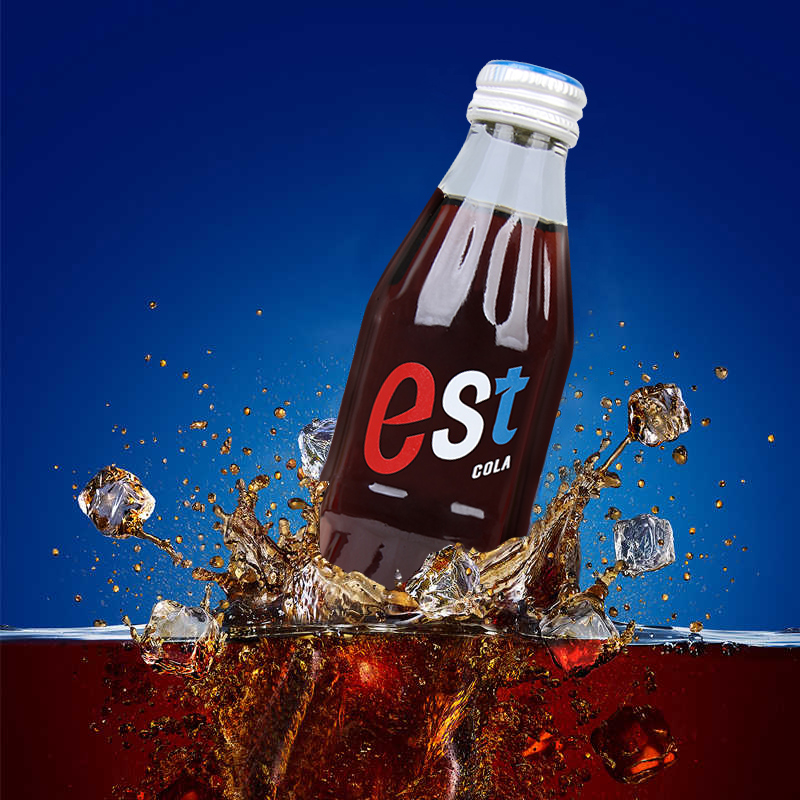 进口est可乐橙子奶油苏打味